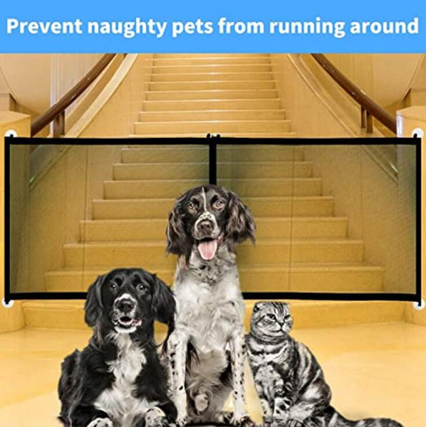 Barrière portable pour animaux de compagnie