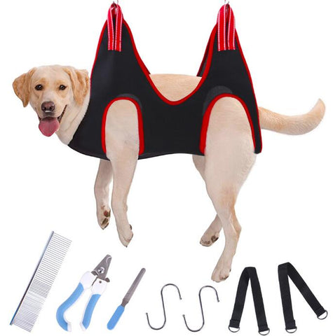 Hamac de Toilettage Premium pour Chats & Chiens – Confort, Sécurité et Sérénité