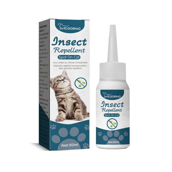 Produit anti-puces et tiques pour chiens ou chats